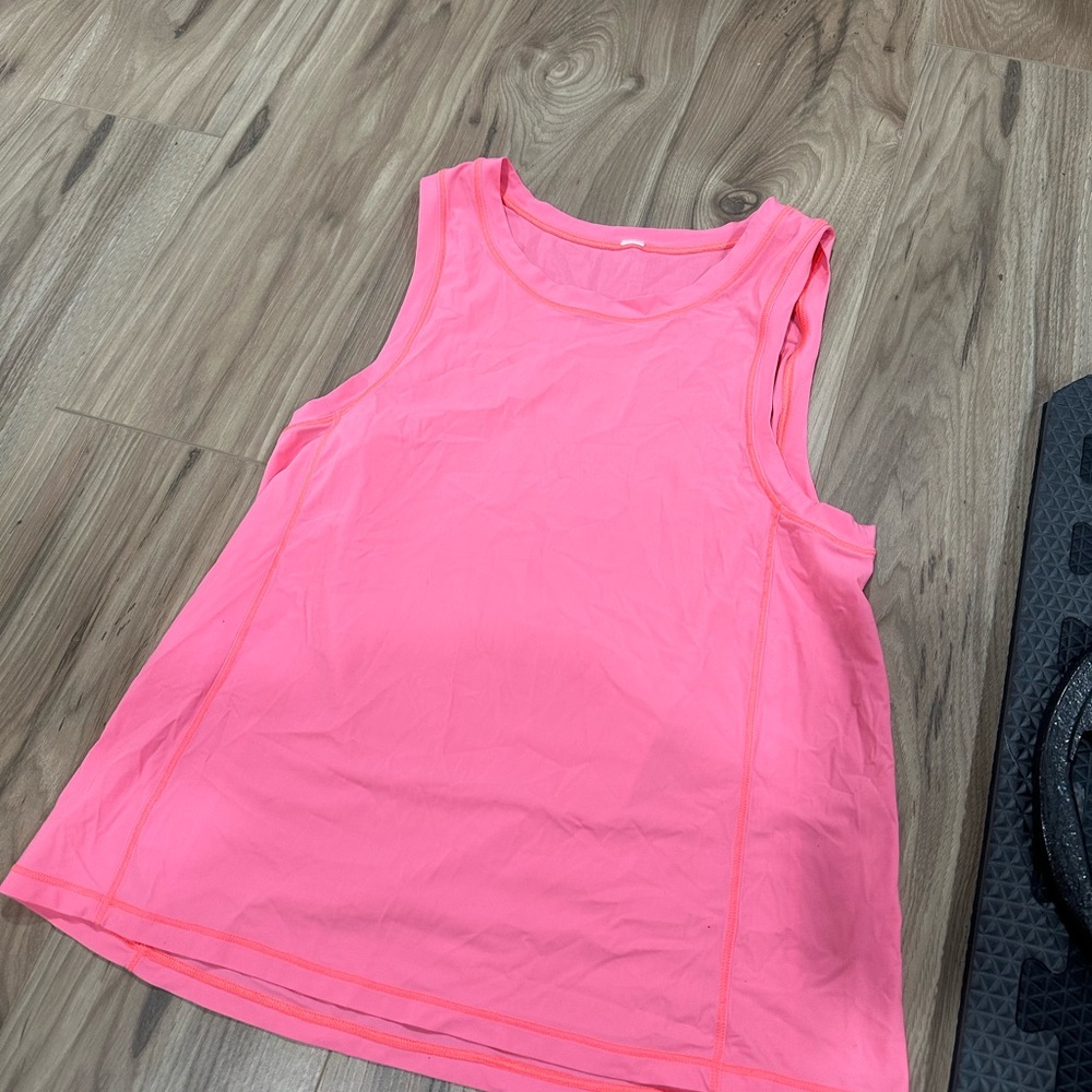 Pink Lululemon Tank Top